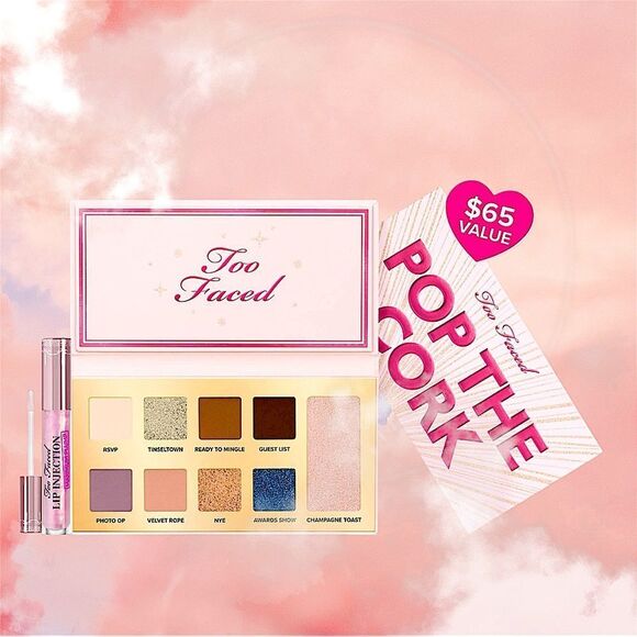 ✨ NEW ✨ Too Faced 🍾 Pop The Cork 🥂 Limited Edition Gift Set - Picture 3 of 10